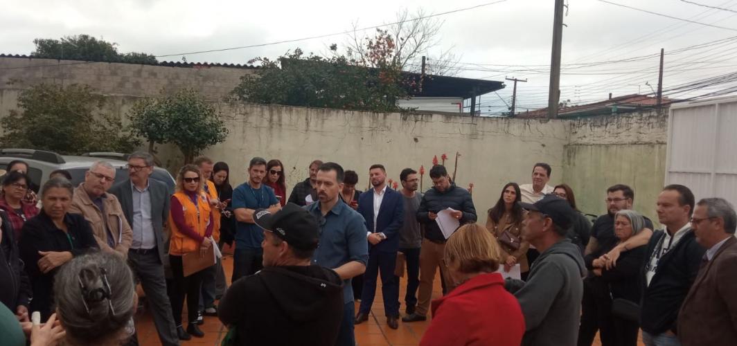 SUDIS participa de visita técnica para mediação de conflito fundiário em Curitiba