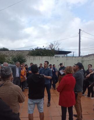 SUDIS participa de visita técnica para mediação de conflito fundiário em Curitiba