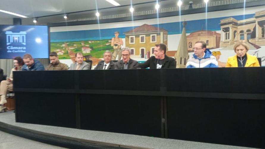 Seminário sobre Segurança Comunitária na Câmara Municipal de Curitiba