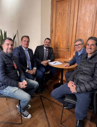 João Pereira representa a SUDIS Paraná em reunião estratégica sobre Segurança Pública e funcionamento da Câmara de Curitiba