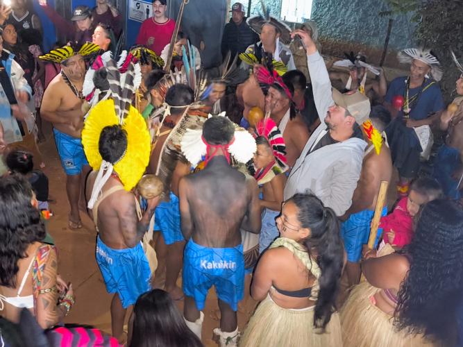 SUDIS representa o Governo do Estado na abertura dos III Jogos Tradicionais Indígenas Fág Fy