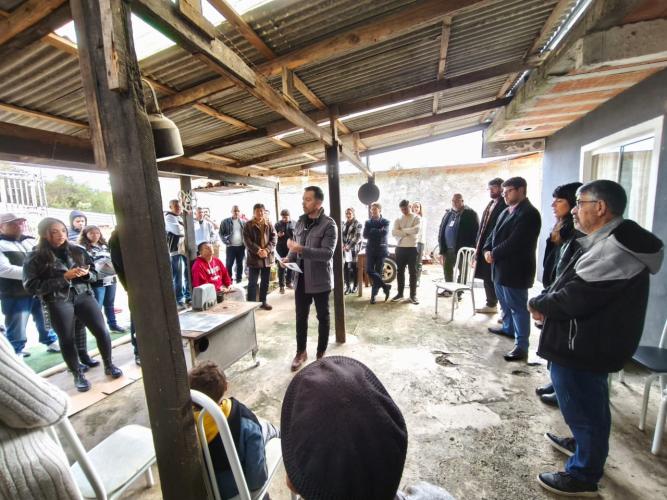 SUDIS acompanha visitas técnicas em áreas ocupadas de Colombo