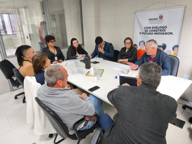 SUDIS promoveu reunião a respeito de uma área ocupada no município de Pinhão