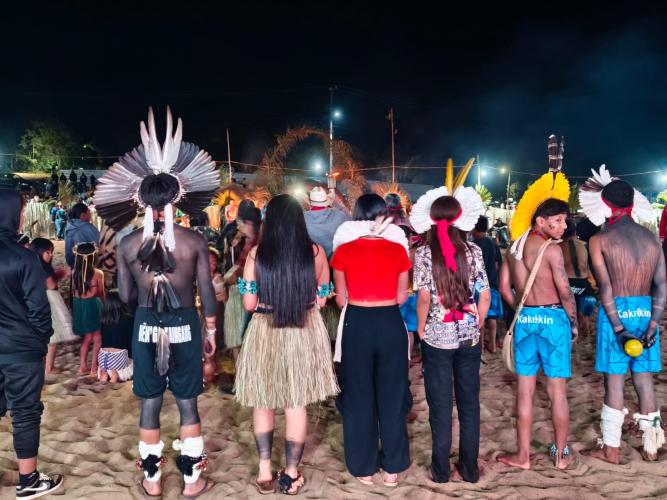 SUDIS representa o Governo do Estado na abertura dos III Jogos Tradicionais Indígenas Fág Fy