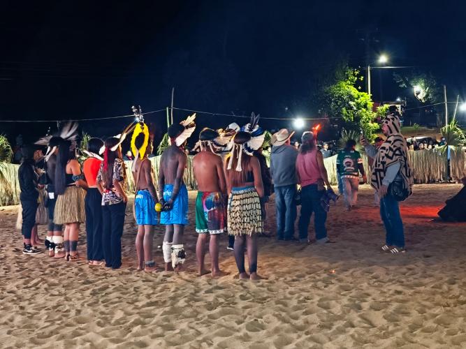 SUDIS representa o Governo do Estado na abertura dos III Jogos Tradicionais Indígenas Fág Fy