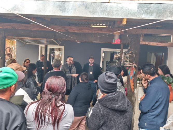 SUDIS acompanha visitas técnicas em áreas ocupadas de Colombo