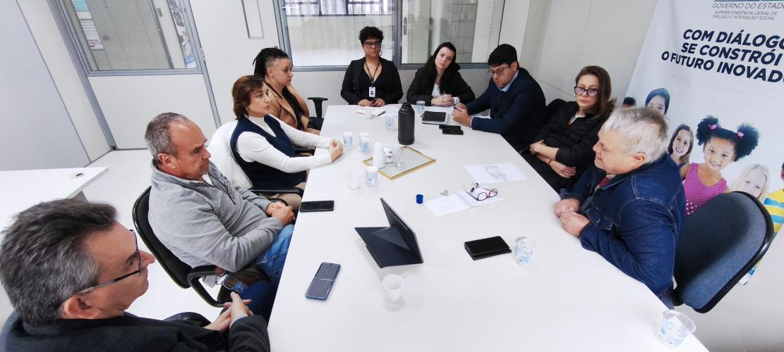 SUDIS promoveu reunião a respeito de uma área ocupada no município de Pinhão