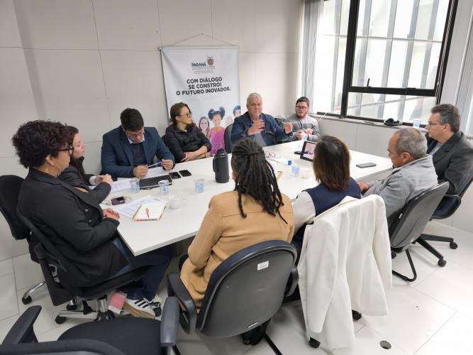 SUDIS promoveu reunião a respeito de uma área ocupada no município de Pinhão