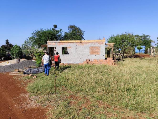 Sudis visita obras de moradia popular, parceria do PMCMV Entidades, Cohapar e Adecol