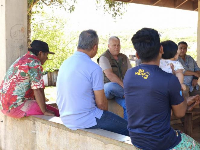 SUDIS reforça diálogo e busca solução pacífica para conflito indígena em Tamarana