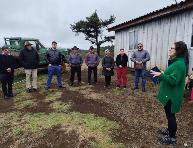 SUDIS acompanha Comissão do TJ-PR em visitas técnicas a áreas de conflito fundiário em Guarapuava e Pinhão
