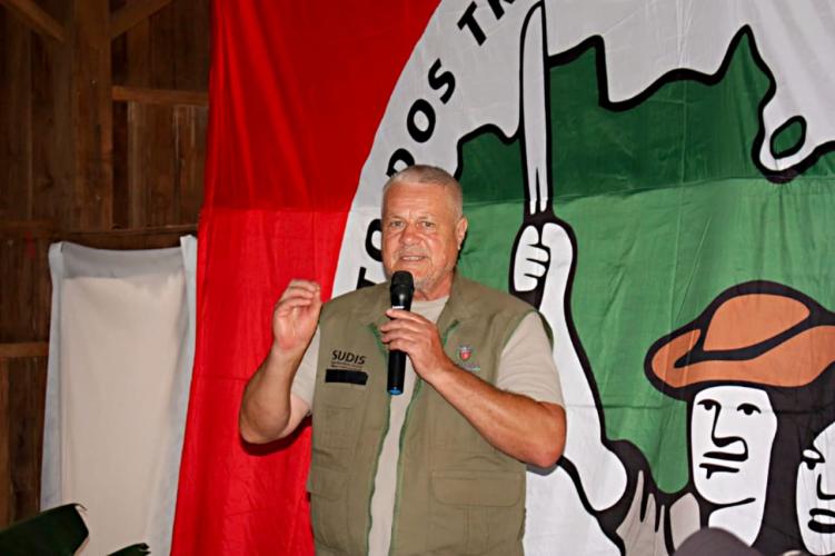 SUDIS acompanha TRF4 em visita técnica ao acampamento Fernando de Lara, em Quedas do Iguaçu