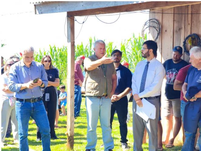 SUDIS acompanha visita do TJ-PR a áreas em conflito fundiário em Porto Barreiro