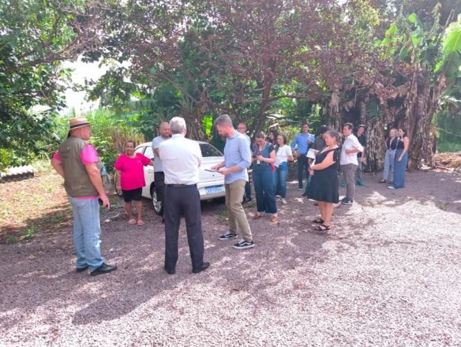 SUDIS participa de visita técnica em Cascavel para avançar na regularização fundiária no bairro Paulo Godoi