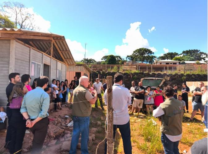 SUDIS participa de reuniões e visita técnica sobre conflitos fundiários em Guarapuava