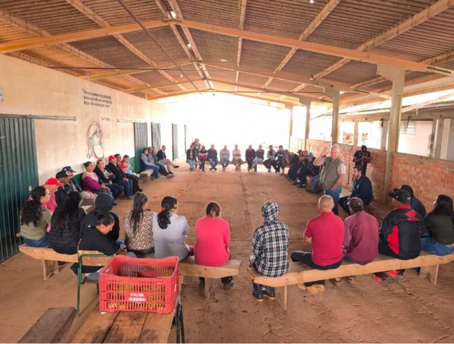 regularização e infraestrutura em Castro