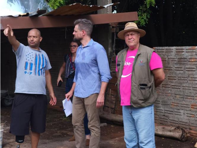 SUDIS participa de visita técnica em Cascavel para avançar na regularização fundiária no bairro Paulo Godoi