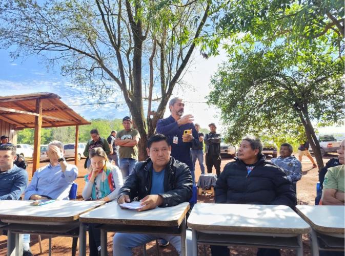 Sudis intensifica mediação em diálogo com comunidades Ava-Guarani no Oeste