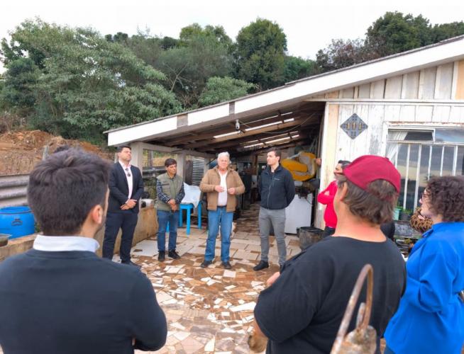 A SUDIS encerra a semana com visitas técnicas e reuniões no município de Guarapuava
