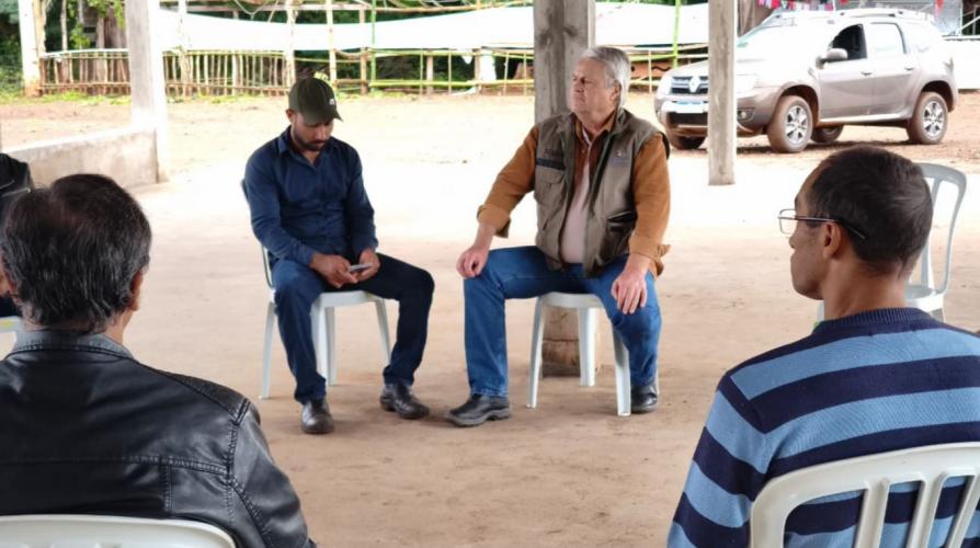 Sudis realiza visita técnica ao Acampamento Valdair Roque em Quinta do Sol
