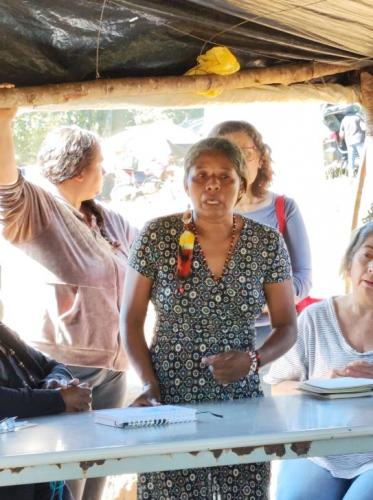 Sudis acompanha visita técnica do TRF4 à retomada indígena Xetá em São Jerônimo da Serra