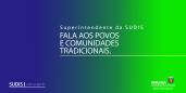 Superintendente fala aos Povos Tradicionais do Paraná.