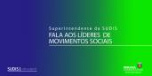 Superintendente fala aos Lideres Comunitários do Paraná.