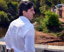 SUDIS acompanha Secretário de Estado de Planejamento em visita a terreno em São José dos Pinhais.