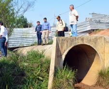 SUDIS acompanha Secretário de Estado de Planejamento em visita a terreno em São José dos Pinhais.