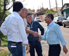 SUDIS acompanha Secretário de Estado de Planejamento em visita a terreno em São José dos Pinhais.