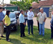 SUDIS acompanha Secretário de Estado de Planejamento em visita a terreno em São José dos Pinhais.