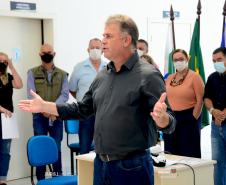 SUDIS participa do lançamento do convênio Armazém da Família em Campo Largo, Paraná.