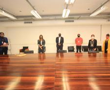 Sudis faz uma visita técnica ao Museu Oscar Niemeyer.