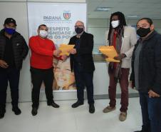 Lideranças Indígenas de Clevelândia Pr. visitam a SUDIS