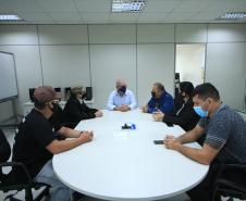 SUDIS recebe a visita da comitiva de Guaraqueçaba.