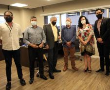 Superintendente Mauro Rockenbach visita novas instalações do CIEE - PR