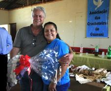 SUDIS é convidada a visitar projetos em Mamborê.