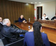SUDIS, reuniram-se com o Prefeito Celso Góes, de Guarapuava.