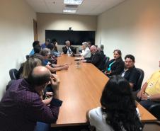 Reunião com o Desembargador Fernando Prazeres, Presidente da Comissão de Conflitos Fundiários do TJ-PR, 