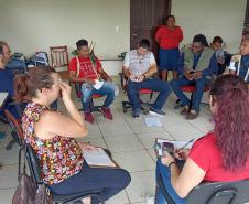 SUDIS acolhe as demandas dos grupos indígenas, Kaingangs e Xoclengs.