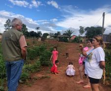 SUDIS visita área em conflito no Município de Tamarana, norte do Estado.