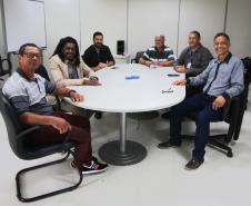 SUDIS faz reunião com o Presidente da Associação Quilombolas e representantes da prefeitura de São Miguel do Iguaçu.