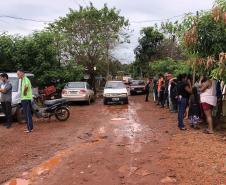 SUDIS presente na ocupação Aparecidinha em Londrina.