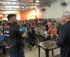 SUDIS presente na ocupação Aparecidinha em Londrina.
