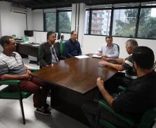 SUDIS  acompanha comitiva de São Miguel do Iguaçu em reunião no INCRA.