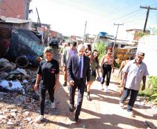 SUDIS acompanha mais uma visita técnica da  Comissão de Mediação de Conflitos Fundiários do Estado do Paraná.