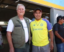 SUDIS participa do encerramento da Semana Cultural Indígena do Rio das Cobras em Nova Laranjeiras.