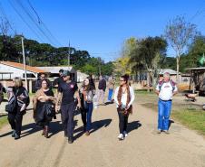 SUDIS inicia a semana participando de visitas em áreas de conflito.