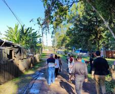 SUDIS inicia a semana participando de visitas em áreas de conflito.