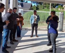SUDIS inicia a semana participando de visitas em áreas de conflito.